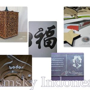 Sample cutting mesin laser Bodor